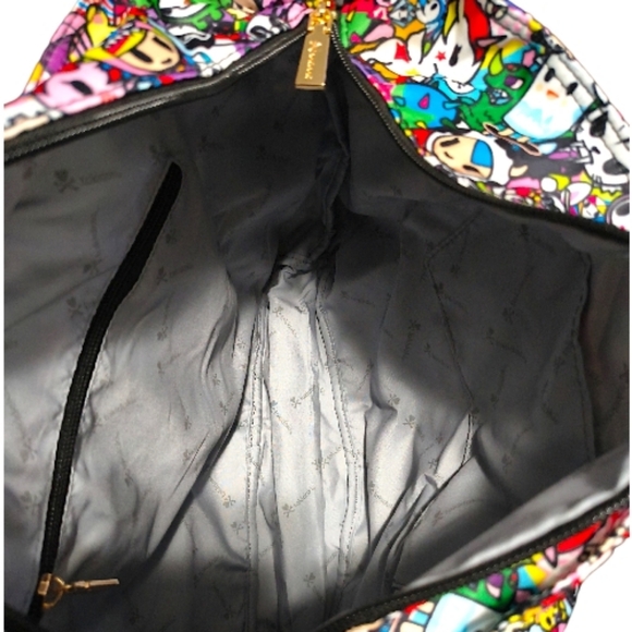 Tokidoki Mesuca Multi-Pocket Travel Tote Carry-on Bag NWT - Picture 7 of 9